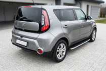 Kia Soul II 2013-2018 Side Steps Fullmond (2 pcs, aluminum) photo 1