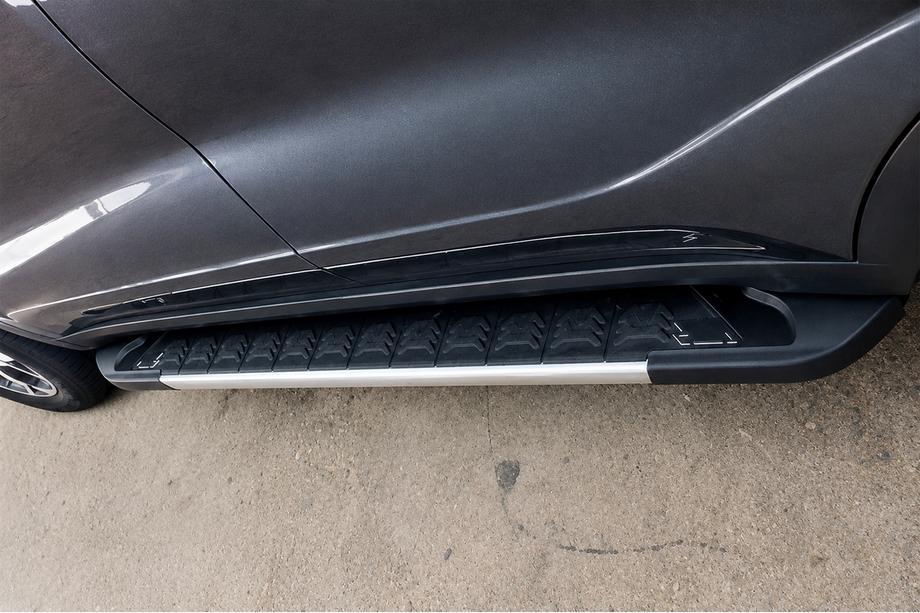 Kia Sportage 2015-2021 Side Steps RedLine V1 (2 pcs, Aluminum) Photo 1