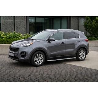 Side Steps Tayga Grey (2 pcs, Aluminum) Kia Sportage 2015-2021 photo 1