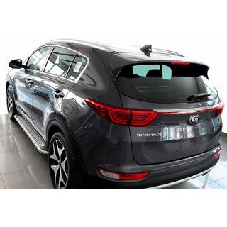 Side Steps Maydos V2 (2 pcs, Aluminum & Stainless Steel) Kia Sportage 2015-2021 photo 1