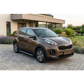 Side Steps Maya V1 (2 pcs, Aluminum) Kia Sportage 2015-2021 photo 1