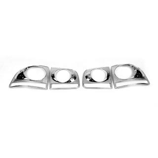 Chrome Tail Light Covers 2008-2011 (2 pcs, plastic) Volkswagen Touareg 2002–2010 photo 2