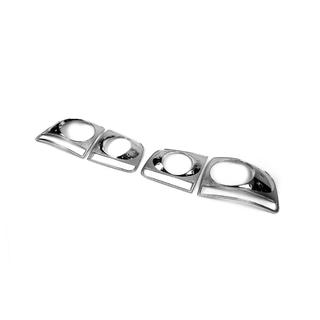 Chrome Tail Light Covers 2008-2011 (2 pcs, plastic) Volkswagen Touareg 2002–2010 photo 3