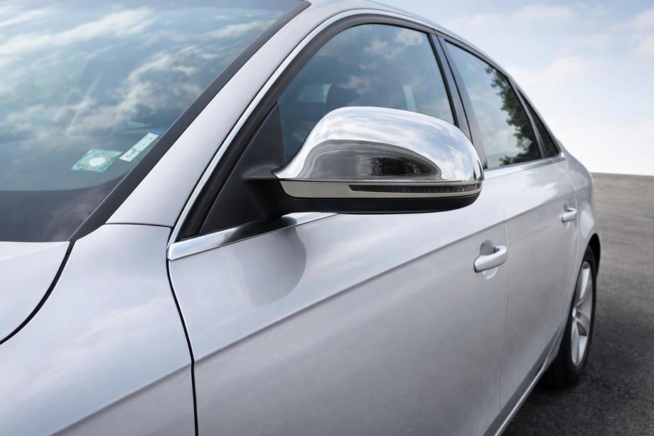 Audi A5 2007-2015 Mirror Covers 2007-2009 (2 pcs, Stainless Steel) Image