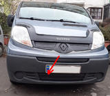 Renault Trafic 2001–2015 Winter Lower Grille Cover (under license plate) photo 1