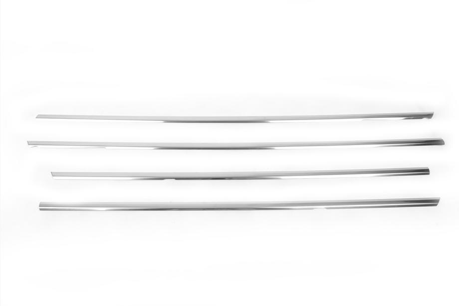 Skoda Superb 2009-2015 Window Trim Stainless Steel (4 pcs) Photo 3