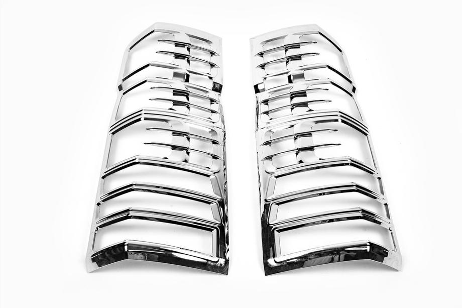 Mercedes Sprinter W906 2006–2018 Chrome Tail Light Covers (2 pcs, plastic) Photo 2