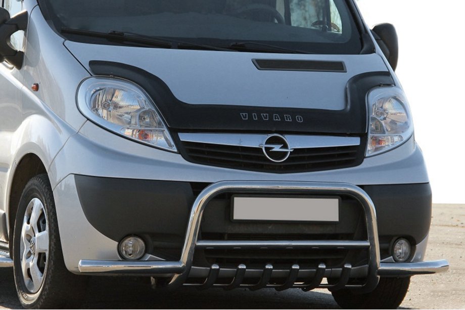 Renault Trafic 2001–2015 Bull Bar with Side Bars Exclusive (Stainless Steel) Photo 3