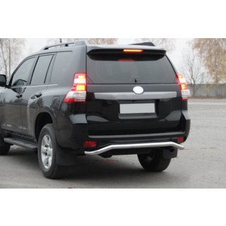Rear Bar AK008 (Stainless Steel) Toyota Land Cruiser Prado 150 2009-2023 photo 2