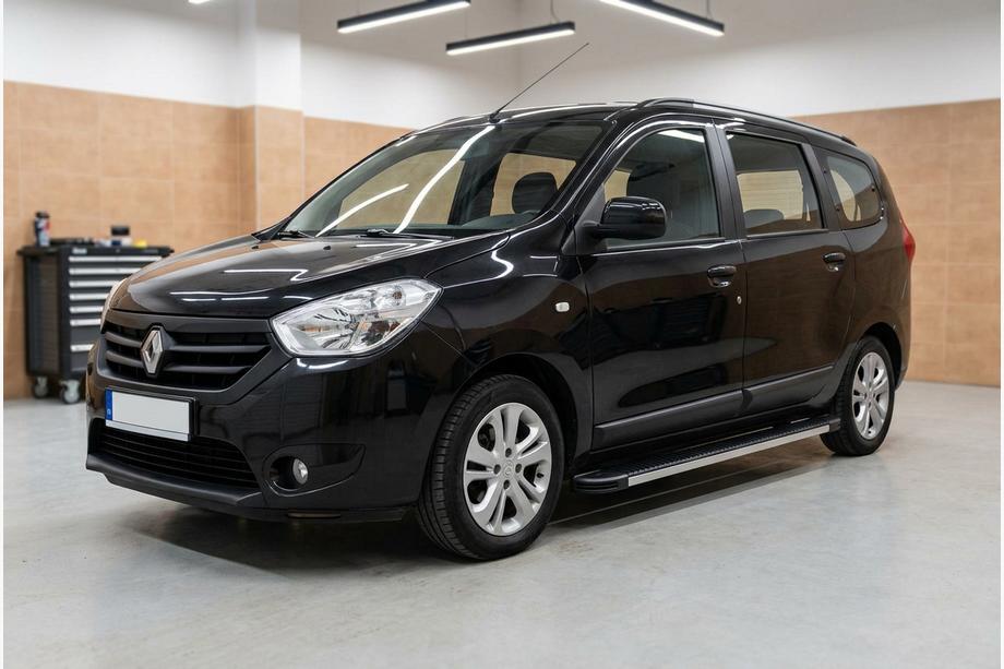 Dacia Lodgy 2012-2022 Side Steps Maya V1 (2 pcs, Aluminum) Image