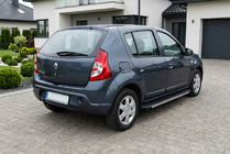 Renault Sandero 2007-2013 Side Steps Maya V1 (2 pcs, Aluminum) photo 1