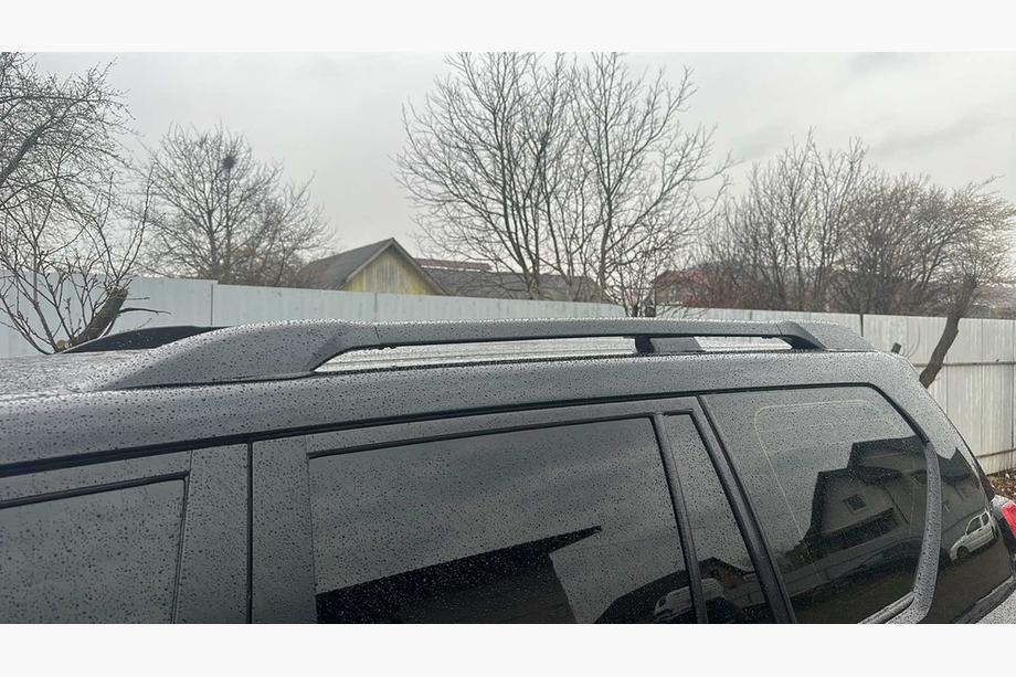 Toyota Land Cruiser Prado 150 2009-2023 Roof Rails Original Design (Black, 2 pcs) Photo 4
