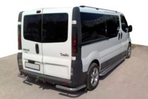 Renault Trafic 2001–2015 Rear Corner Bars AK003 (Stainless Steel) photo 2