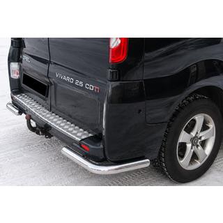 Rear Corner Bars AK003 (Stainless Steel) Nissan Primastar 2002-2014 photo 1