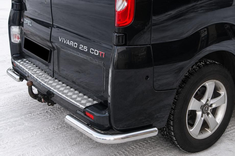 Nissan Primastar 2002-2014 Rear Corner Bars AK003 (Stainless Steel) Image