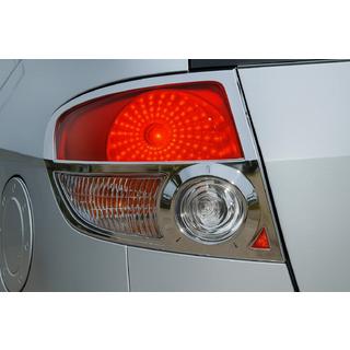 Chrome Tail Light Covers (2 pcs, plastic)