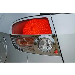 Chrome Tail Light Covers (2 pcs, plastic)