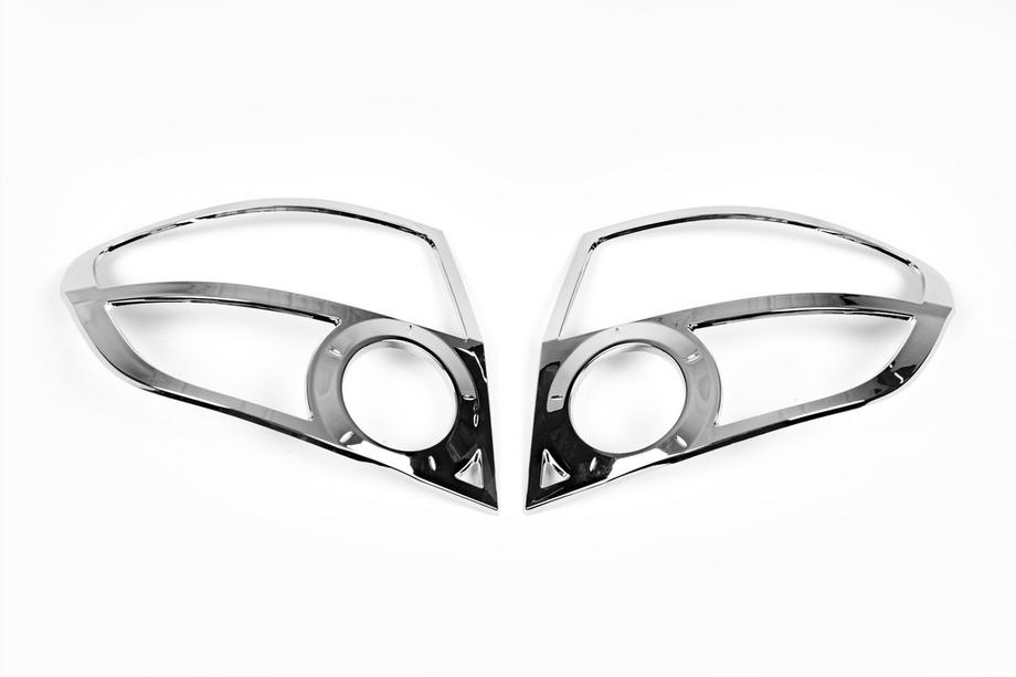 Hyundai Getz 2002- Chrome Tail Light Covers (2 pcs, plastic) Photo 2