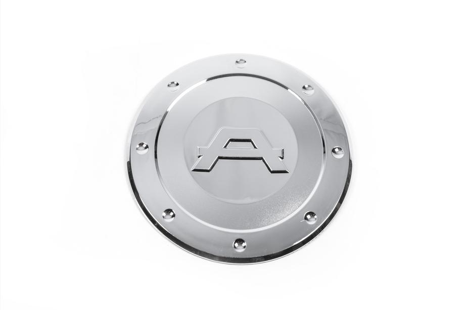 Hyundai Elantra (HD) 2006-2011 Fuel Tank Cover Chrome Plastic Photo 2