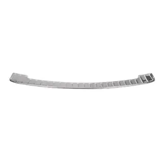 Rear bumper protector with edge OmsaLine (stainless steel) photo 2