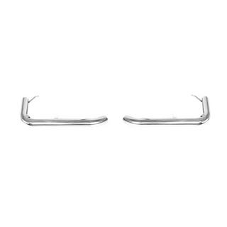 Rear Single Corner Bars (2 pcs, Stainless Steel)