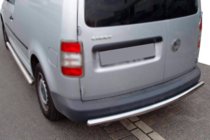 Volkswagen Caddy 2010-2015 Rear bar (2 pcs, stainless steel) photo 2