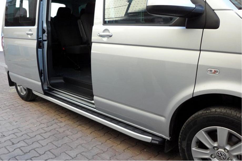 Volkswagen T4 Caravelle/Multivan 1990–2003 Side Steps Fullmond (2 pcs, aluminum) Photo 1
