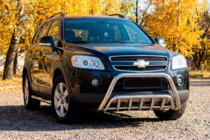 Chevrolet Captiva 2006-2019 Front Bar WT002 (Stainless Steel) photo 1