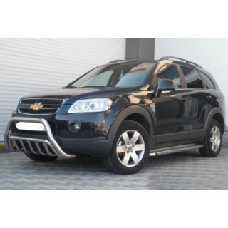Front Bar WT002 (Stainless Steel) Chevrolet Captiva 2006-2019 photo 2