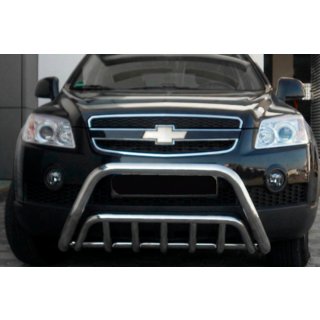 Front Bar WT002 (Stainless Steel) Chevrolet Captiva 2006-2019 photo 3