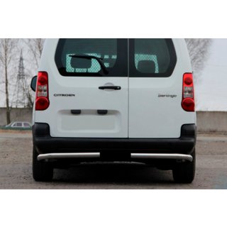 Rear Corner Bars AK-003 (Stainless Steel) Peugeot Partner Tepee 2008-2018 photo 1