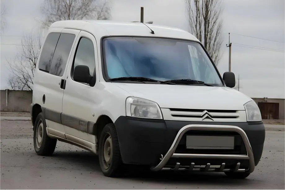 Peugeot Partner 1996-2008 Bull Bar WT003 (Stainless Steel) Image
