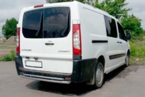 Citroen Jumpy 2007–2017 Rear Bar Double (Stainless Steel) photo 1