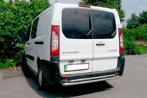 Peugeot Expert 2007-2016 Rear Bar AK-002-Double (Stainless Steel) photo 3