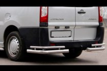 Citroen Jumpy 2007–2017 Rear Corner Bars Double (2 pcs, stainless steel) photo 1