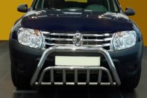 Renault Duster 2008–2017 Bull Bar WT002 (Stainless Steel) photo 1