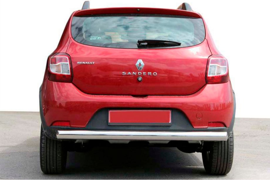 Dacia Sandero 2013-2020 Rear Bar AK002 (Stainless Steel) Photo 1