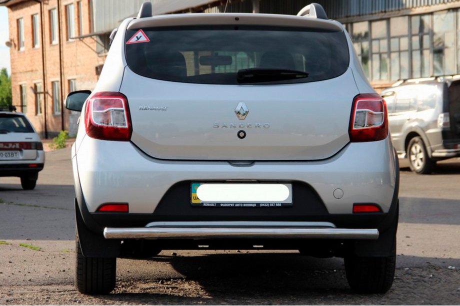 Dacia Sandero 2013-2020 Rear Bar AK002 (Stainless Steel) Photo 7