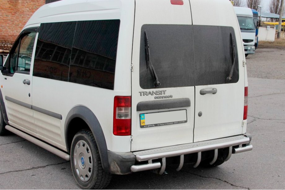 Ford Connect 2010-2013 Rear Bar AK-design (Stainless Steel) Image