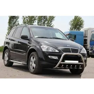 Bull Bar WT003 (Stainless Steel) SsangYong Action 2005-2018 photo 1
