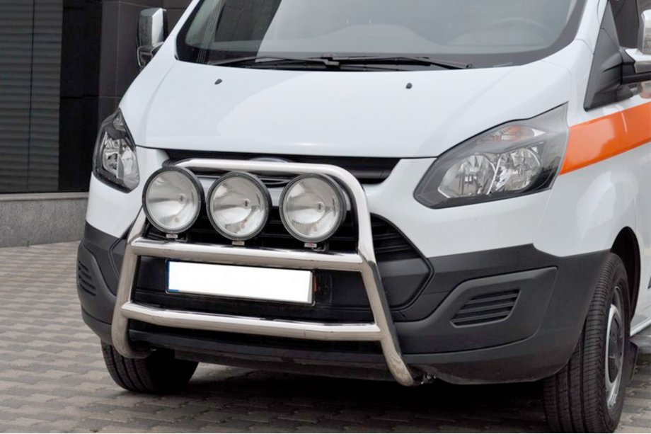 Ford Custom 2013-2022 Bull Bar WT022 (Stainless Steel) Photo 2