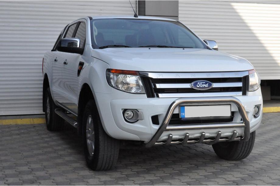 Ford Ranger 2011–2022 Front Guard WT003 (Stainless Steel) Photo 3