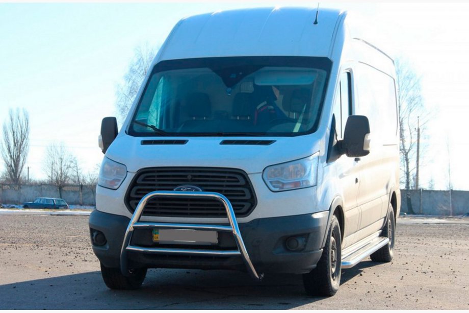Ford Transit 2014- Bull Bar WT022 (Stainless Steel) Photo 2