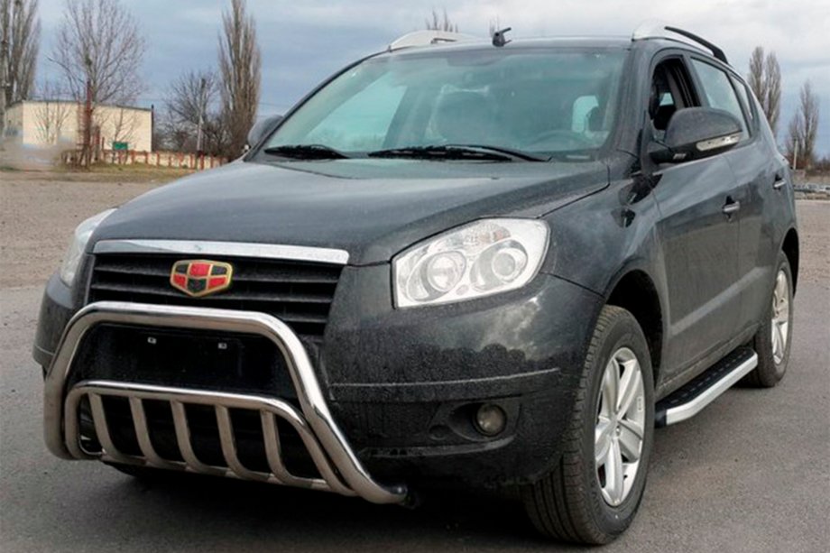 Geely Emgrand X7 2011- Bull Bar WT002 (Stainless Steel) Image