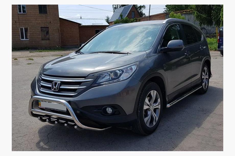 Honda CRV 2012-2016 Front Guard WT003 (Stainless Steel) Photo 4