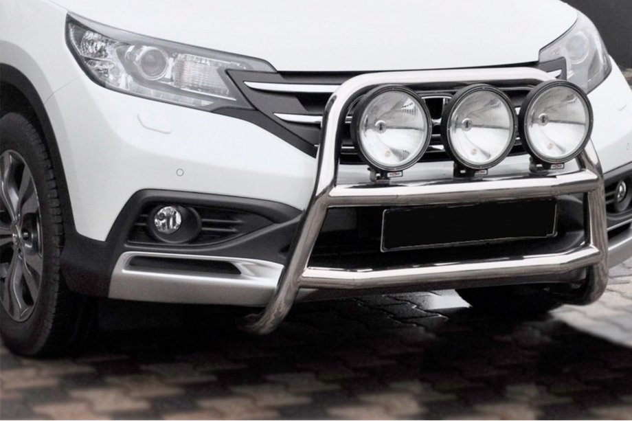 Honda CRV 2012-2016 Front Bumper Guard WT018 (Stainless Steel) Photo 1