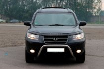 Hyundai Santa Fe 2 2006-2012 Bull Bar WT007 (Stainless Steel) photo 3