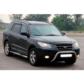 Bull Bar WT007 (Stainless Steel) Hyundai Santa Fe 2 2006-2012 photo 2