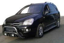 Kia Carens 1999-2012 Bull Bar WT002 (Stainless Steel) photo 1
