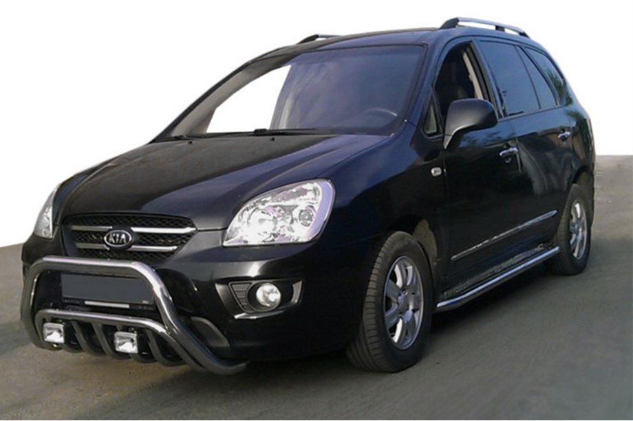 Kia Carens 1999-2012 Bull Bar WT002 (Stainless Steel) Image